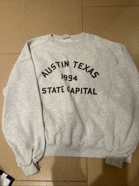Cotton On Gray Austin Texas 1994 Crewneck Sweatshirt